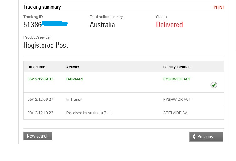 registered post