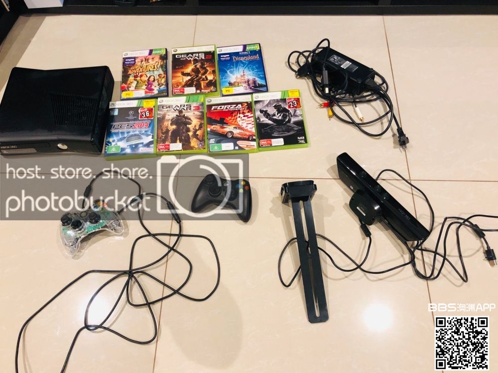 XBOX 360 Xbox 360 S Kinect Bundle Matte Black 4 GB Console �� 7����Ϸ �����ֱ�-8.jpg